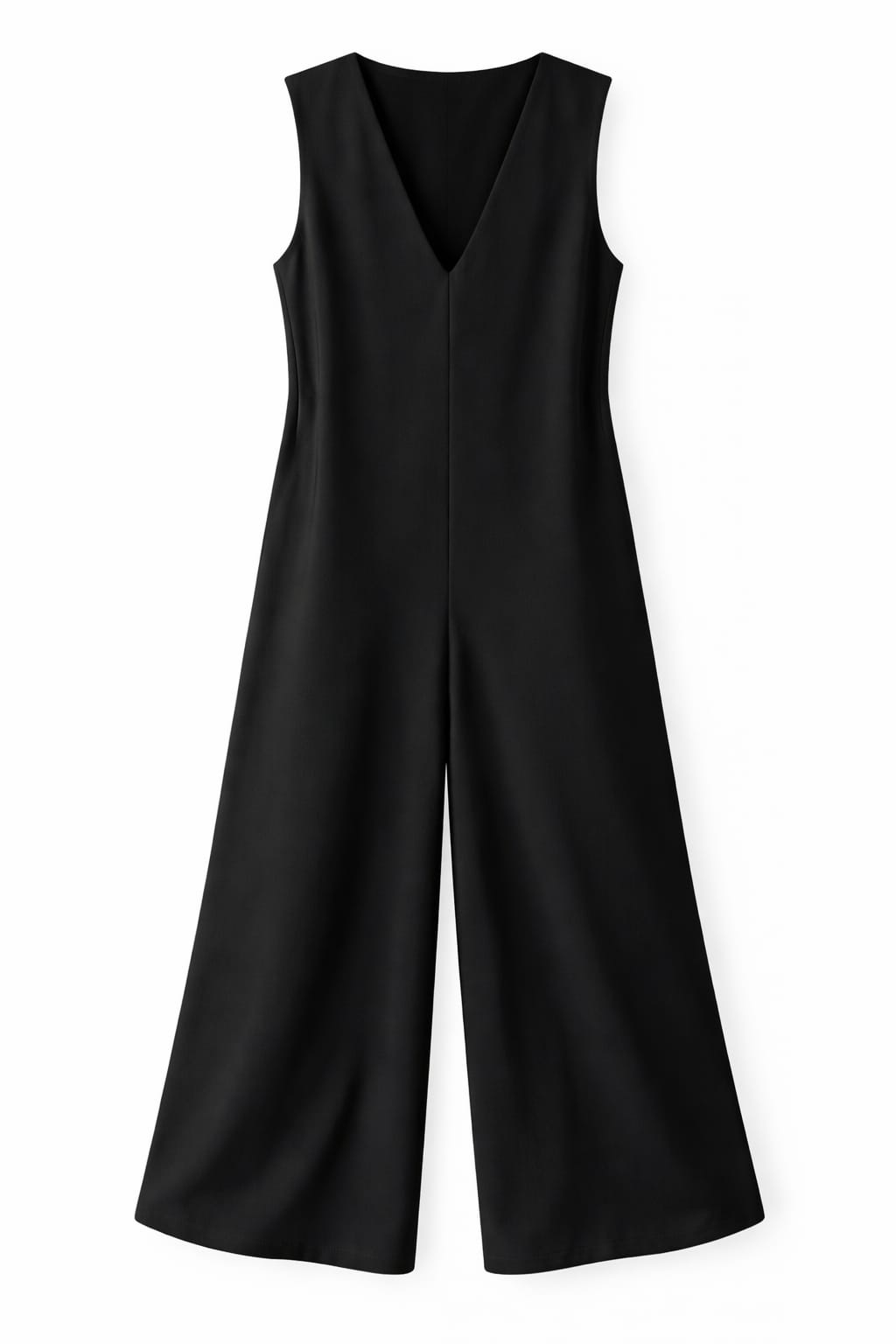 Black Easy Day Loose Jumpsuit
