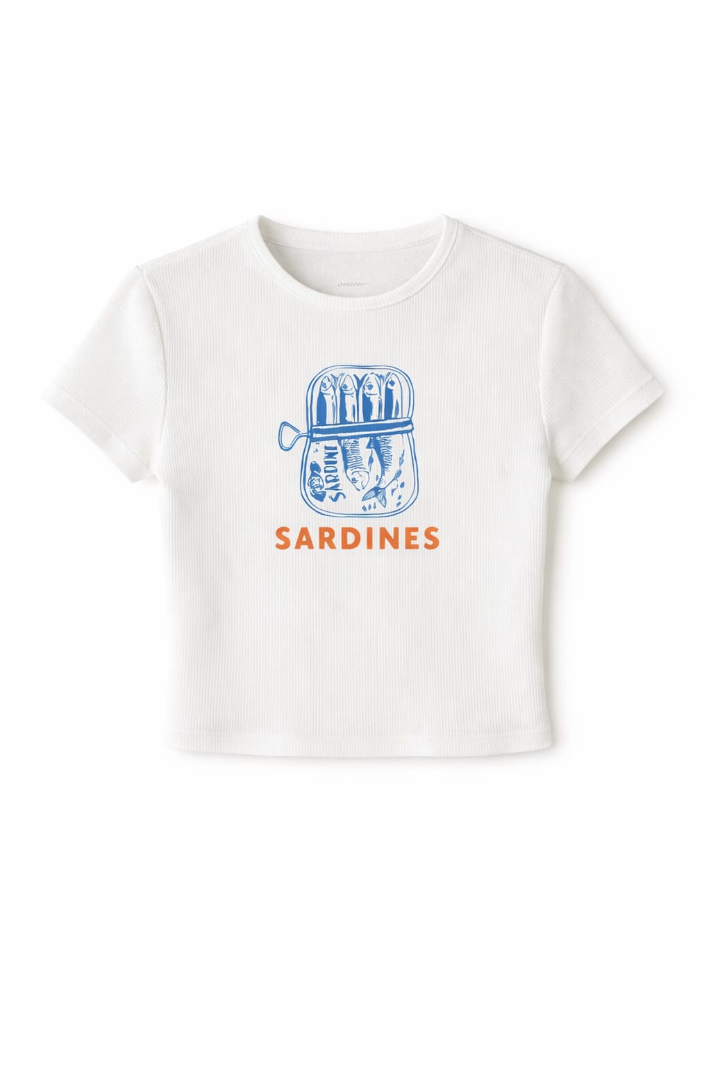 A Can Of Sardines Baby Tee