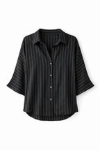 Black Striped Everyday Shirt