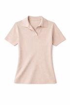 Beige Signature Must Have Collard Knit Polo
