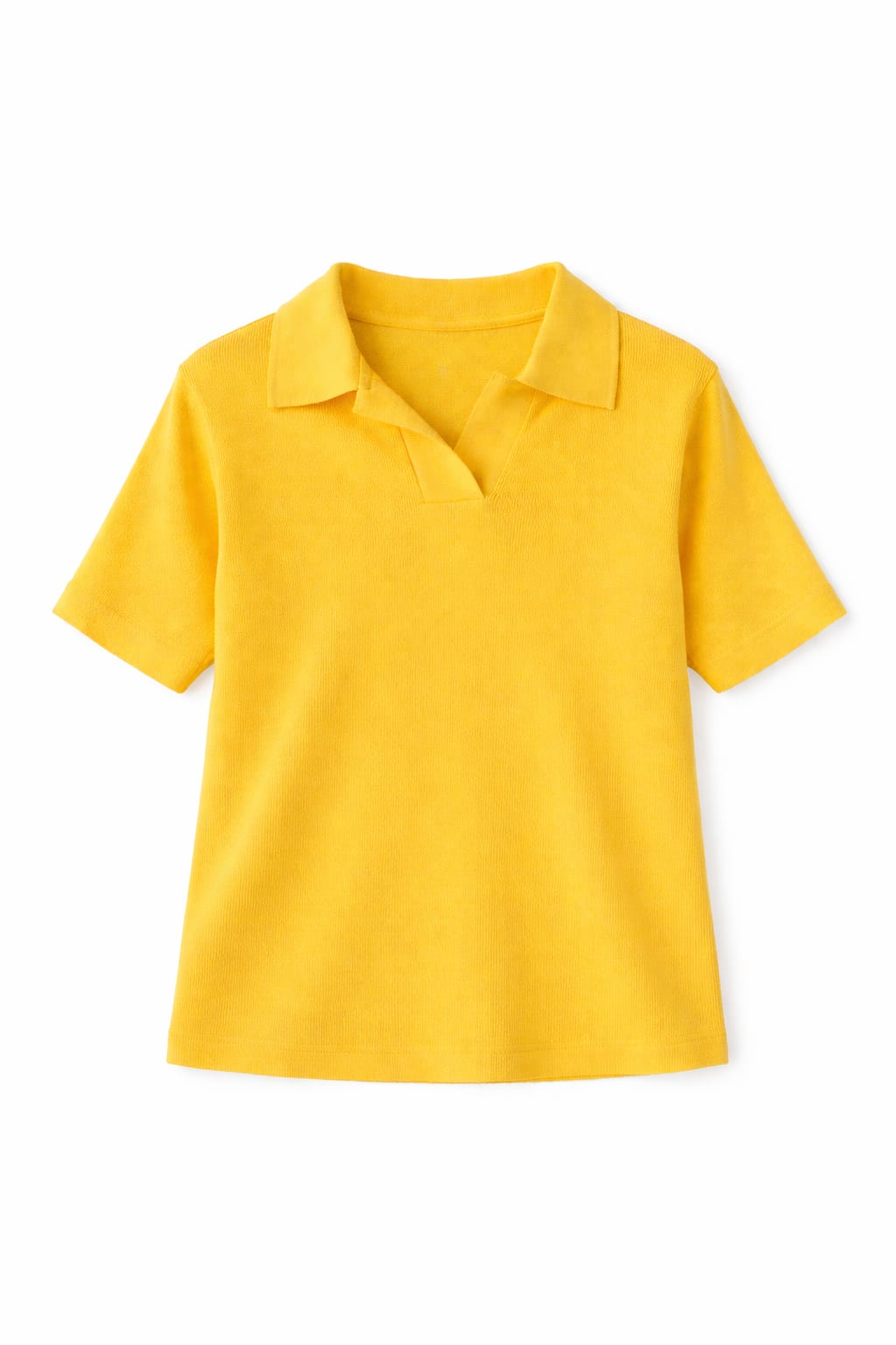 Yellow Signature Must Have Collard Knit Polo