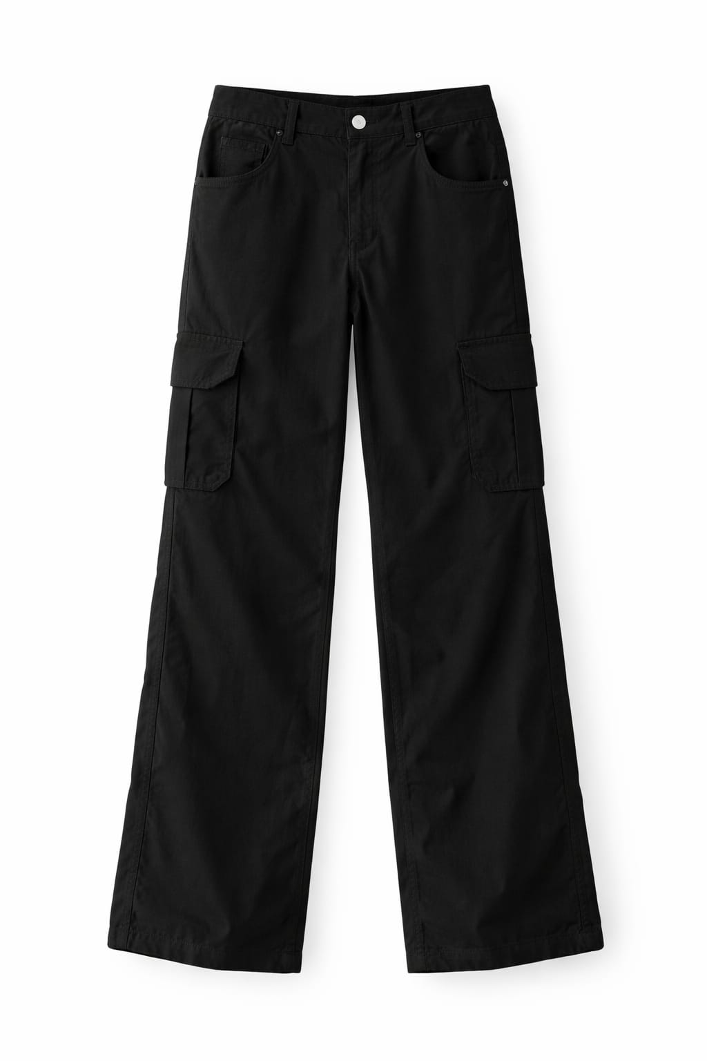 Black Distressing Chinos