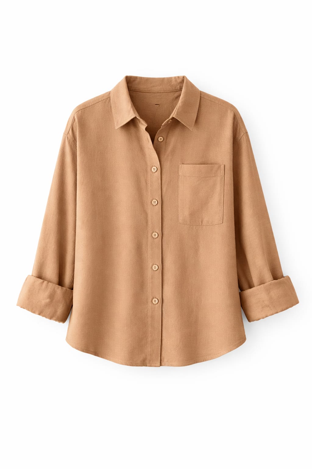 Cafe Cropped & Breezy Shirt