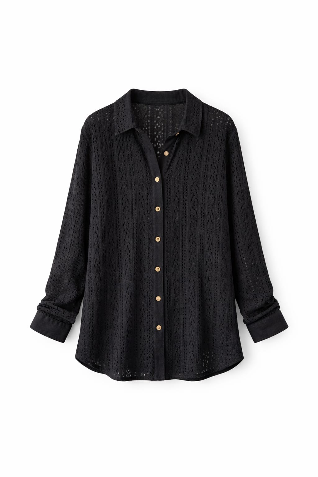 Black Perfect Spring Shirt