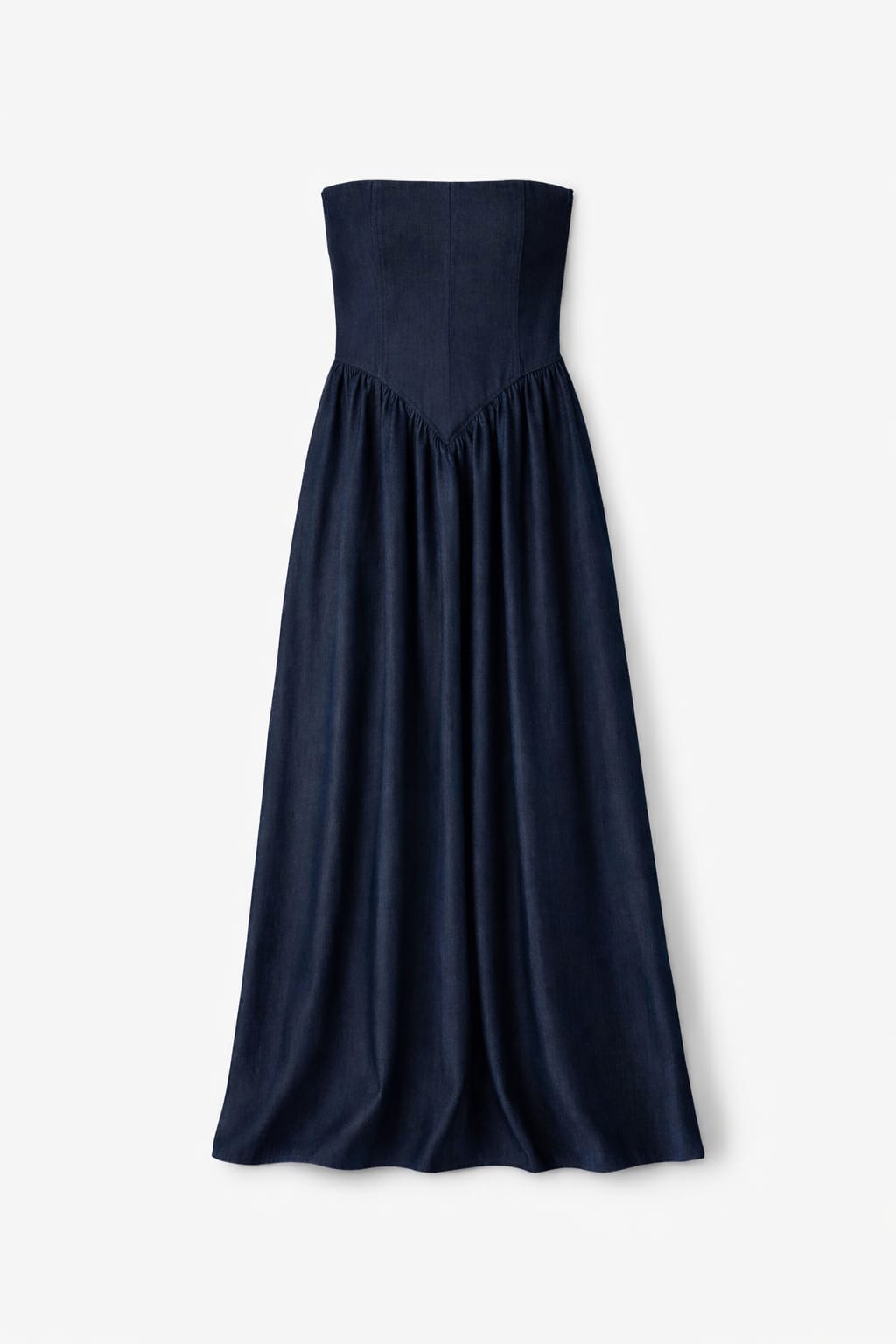 Paloma Drop Waist Denim Dress