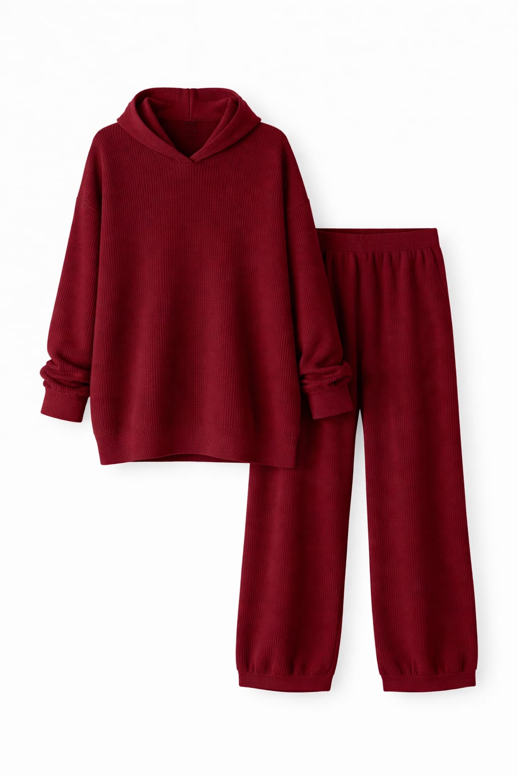 Burgundy Knit Set