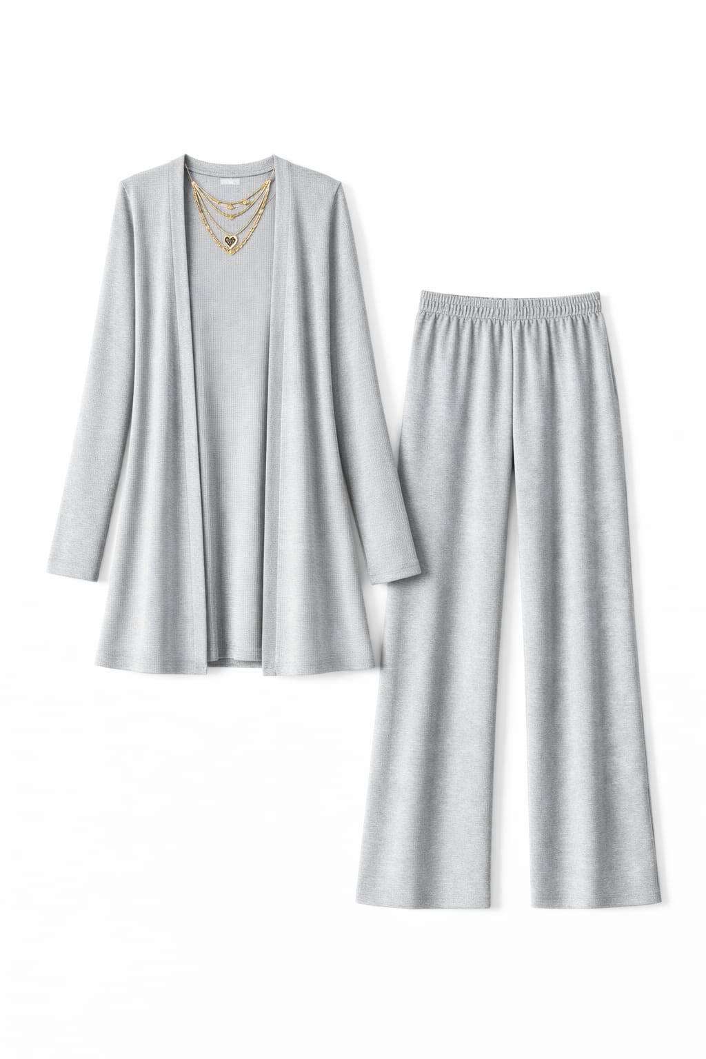 Grey 3 Pieces Everyday Lounge Set