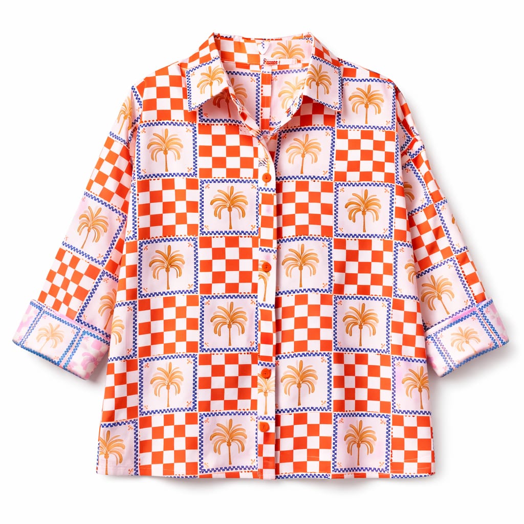 Checkered Long Sleeve Shirt