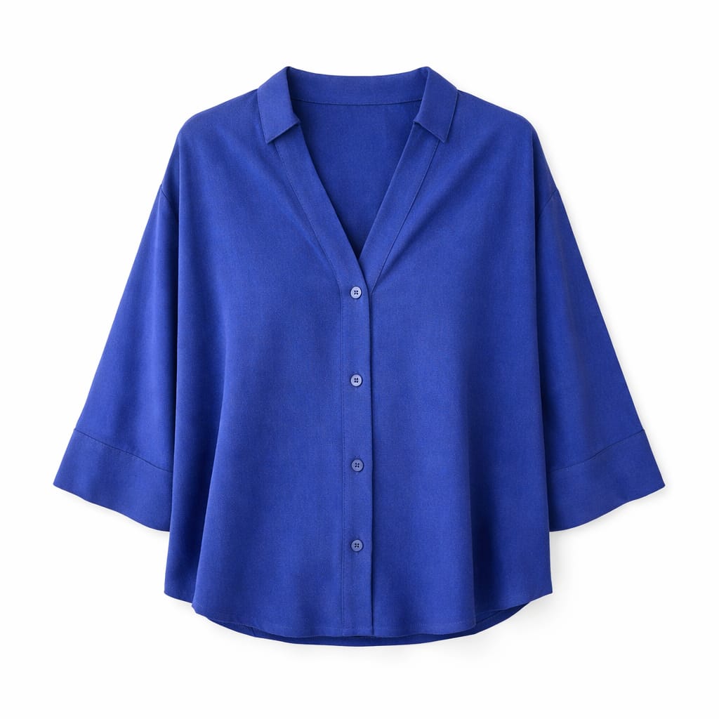 Navy Basic V Essential Shirt