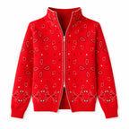 Rouge Bandana Double Zip Up