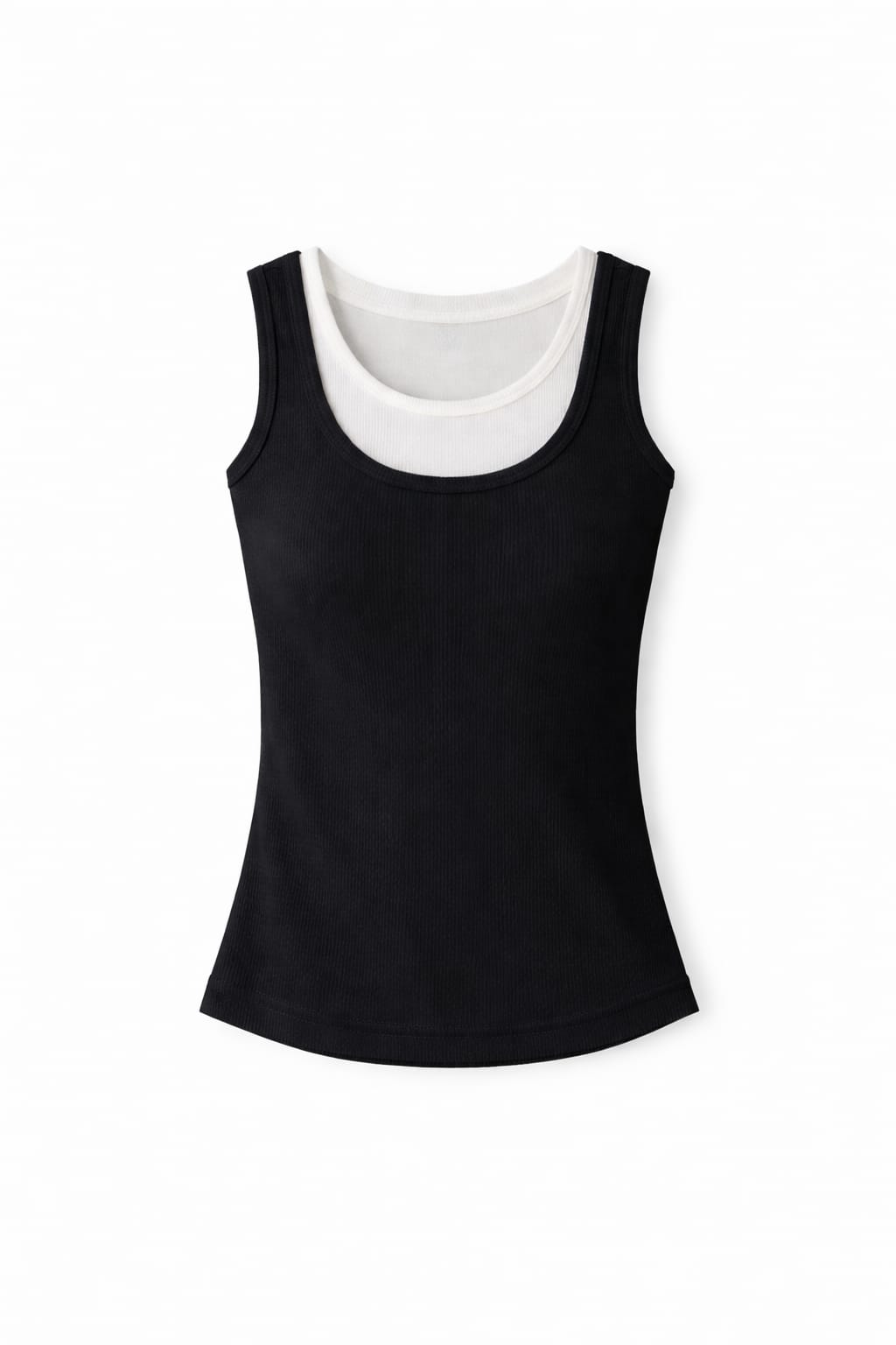 Black & White 130 Double Layer Top