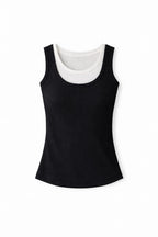 Black & White 130 Double Layer Top