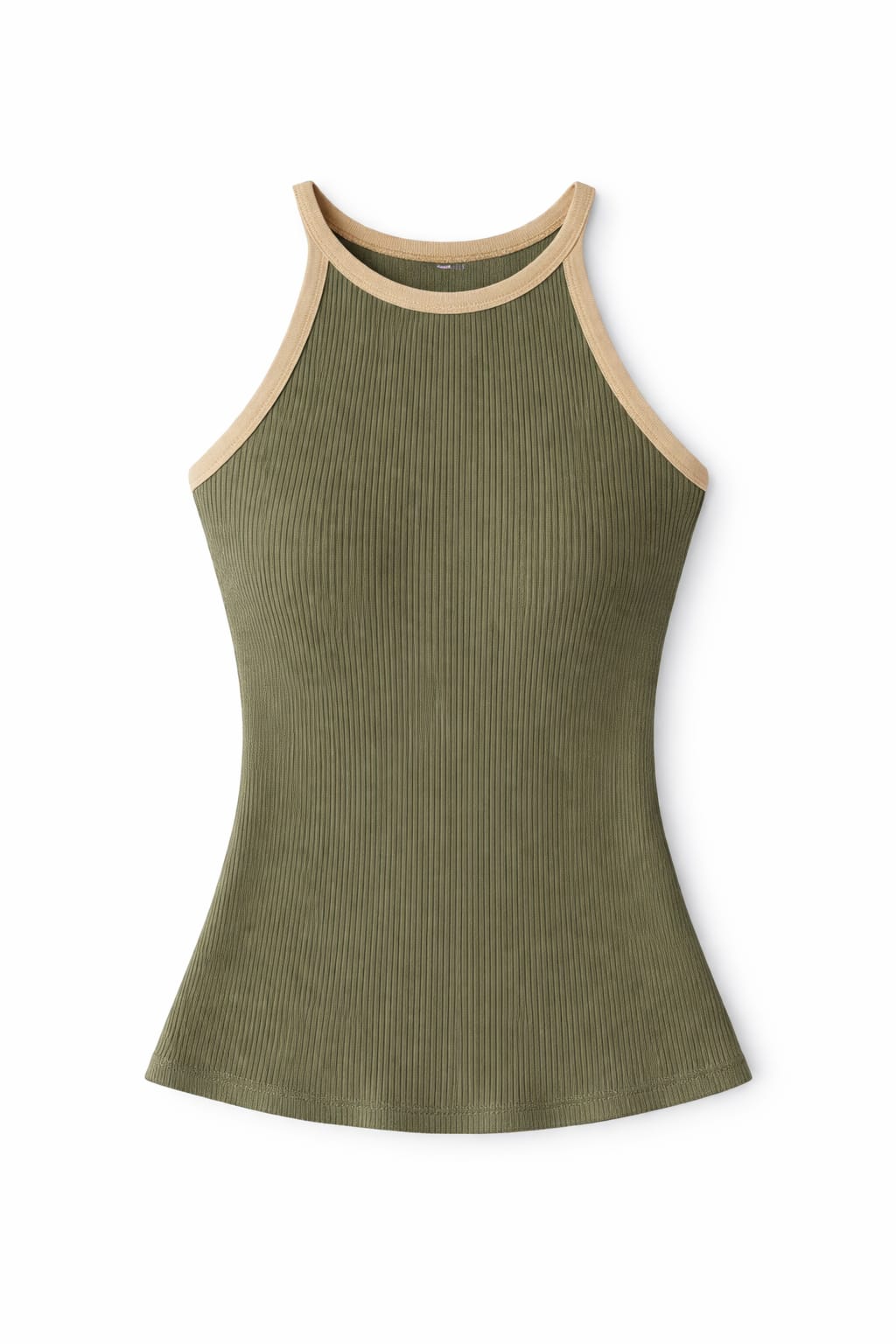 Olive 101 interknit Colorblock Top