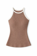 Cafe 101 interknit Colorblock Top