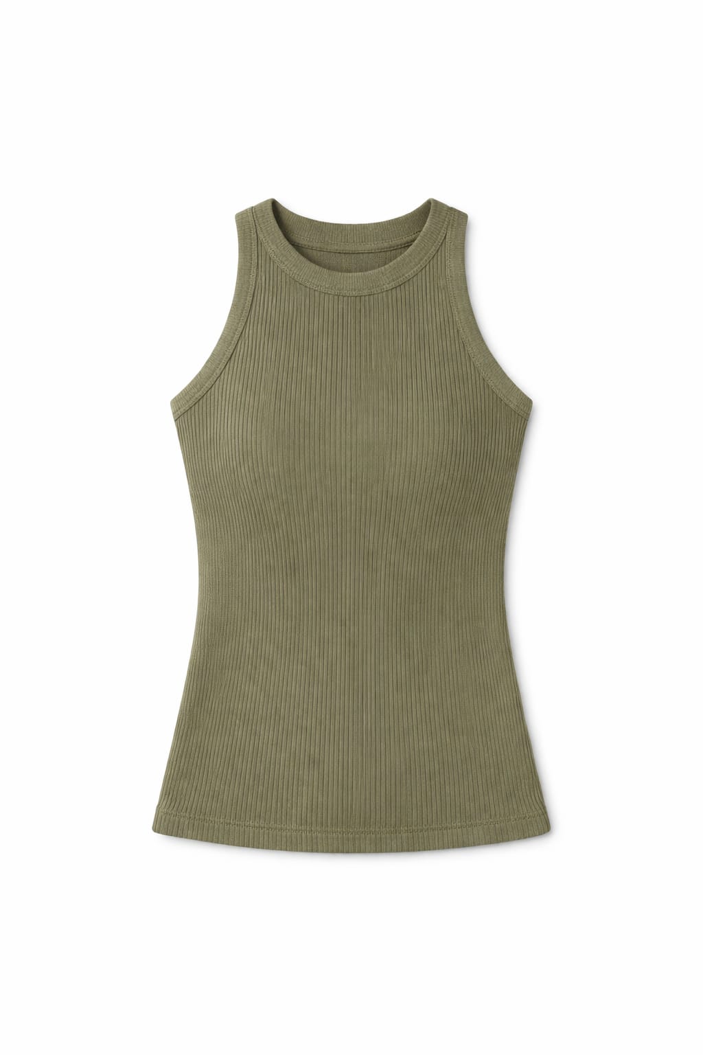 Olive 101 Interknit Racer Top