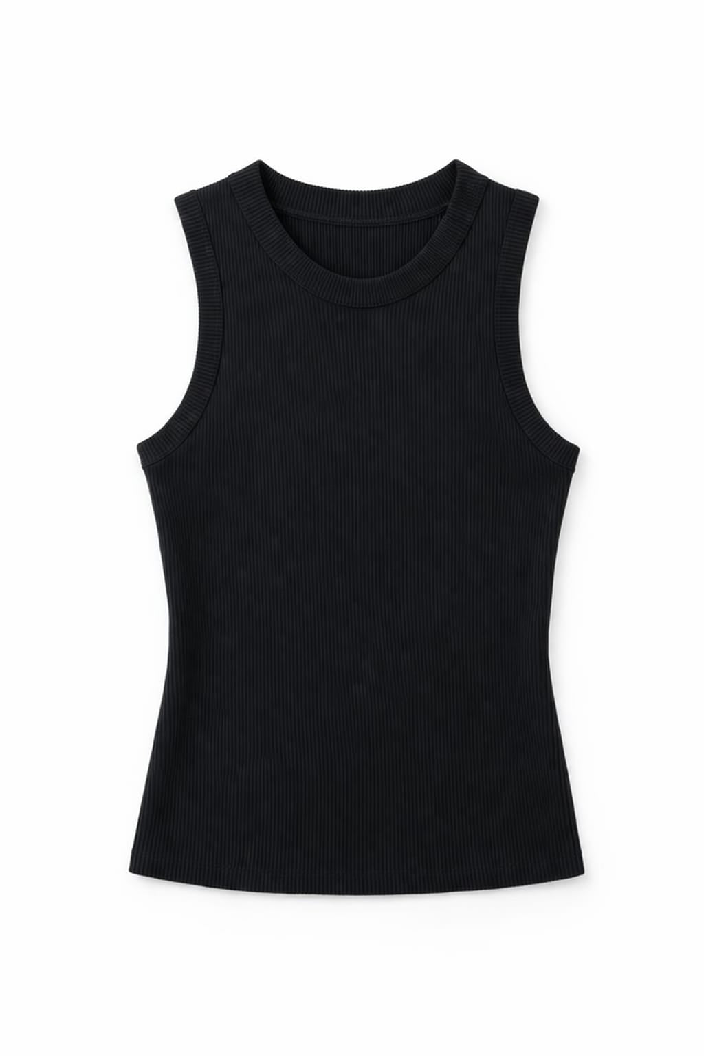 Black 150 Cotton Blend Tank
