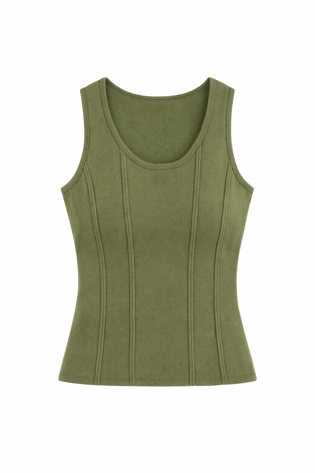 Olive Long Corset Top