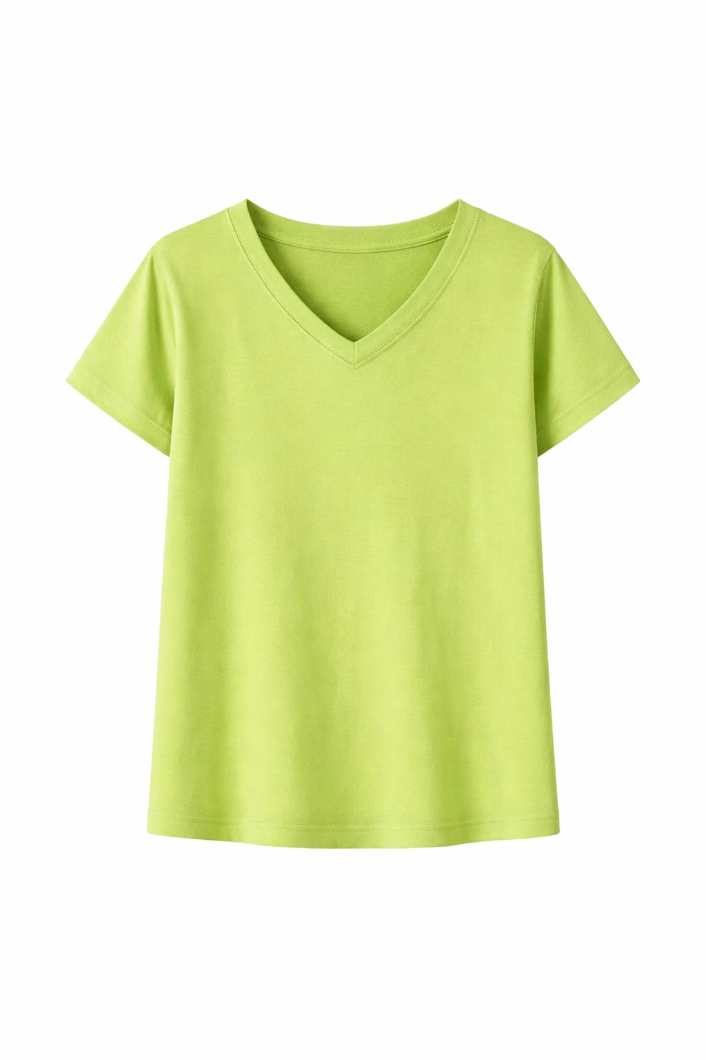 Lime Daily V Tee