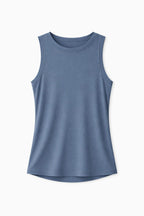 Grey Dry Fit Workout Top