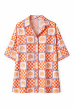 Checkered Short Sleeve Shirt
