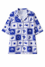 Blues Printed Short Sleeve Shirt