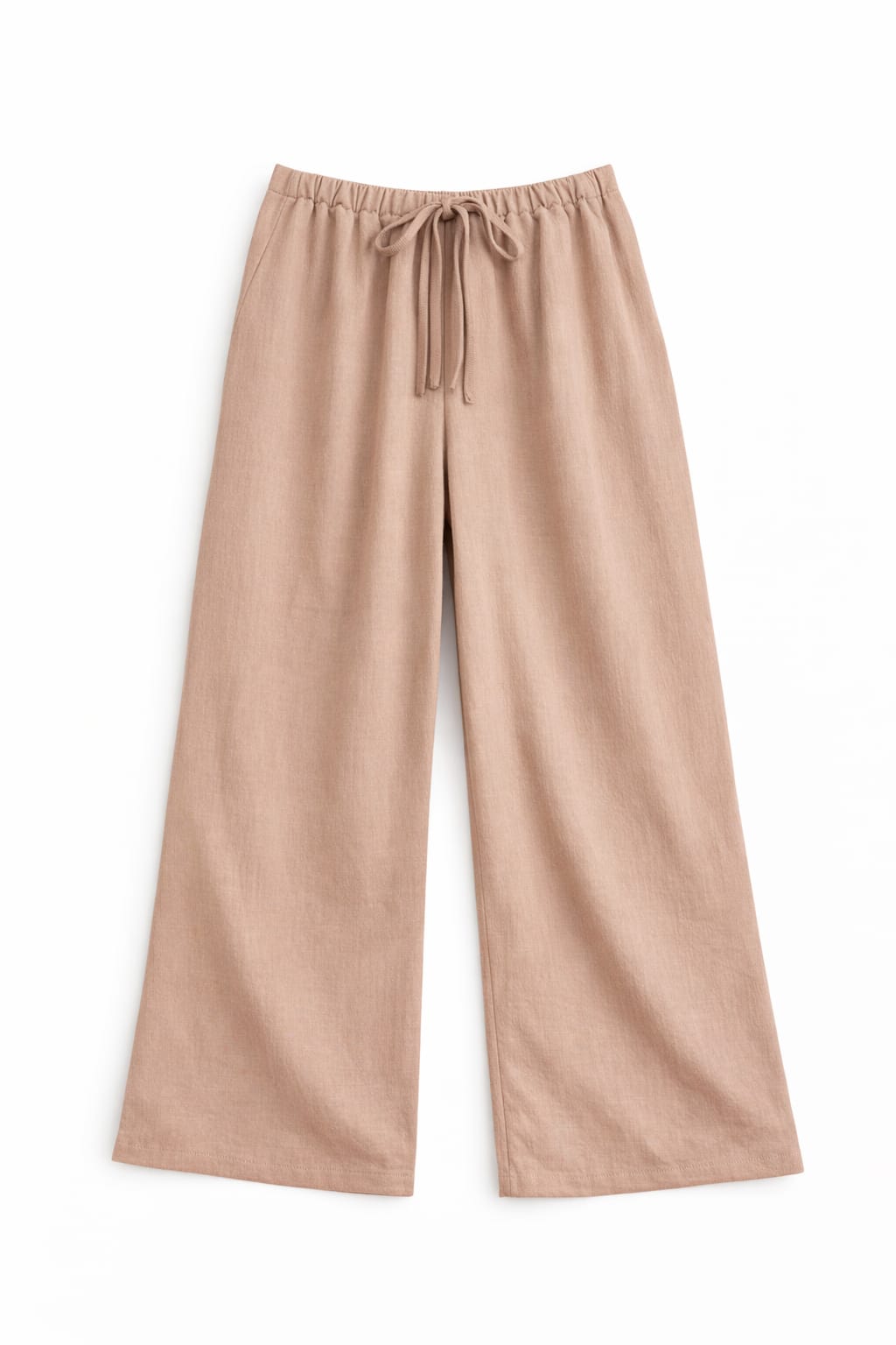 Beige Sunny Dayz Beach Pants