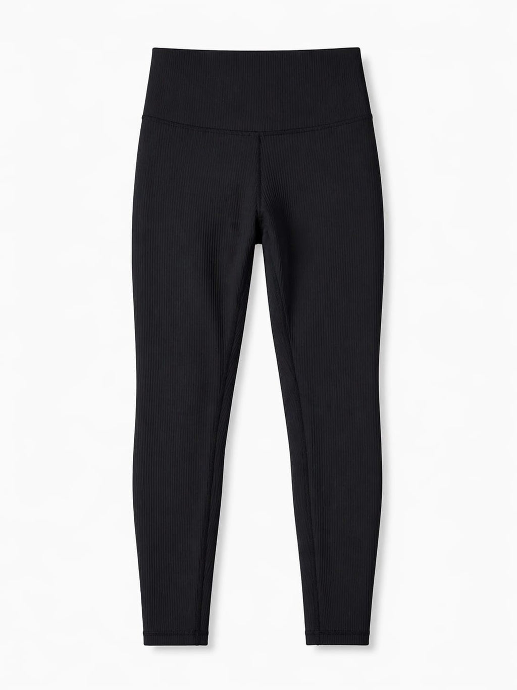 Black Ribbed Leggings