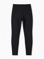 Black Ribbed Leggings