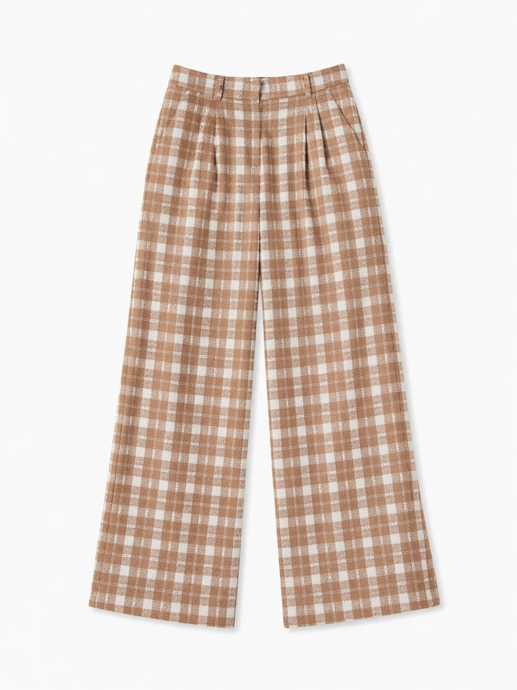 Cafe Tweed Print Pants
