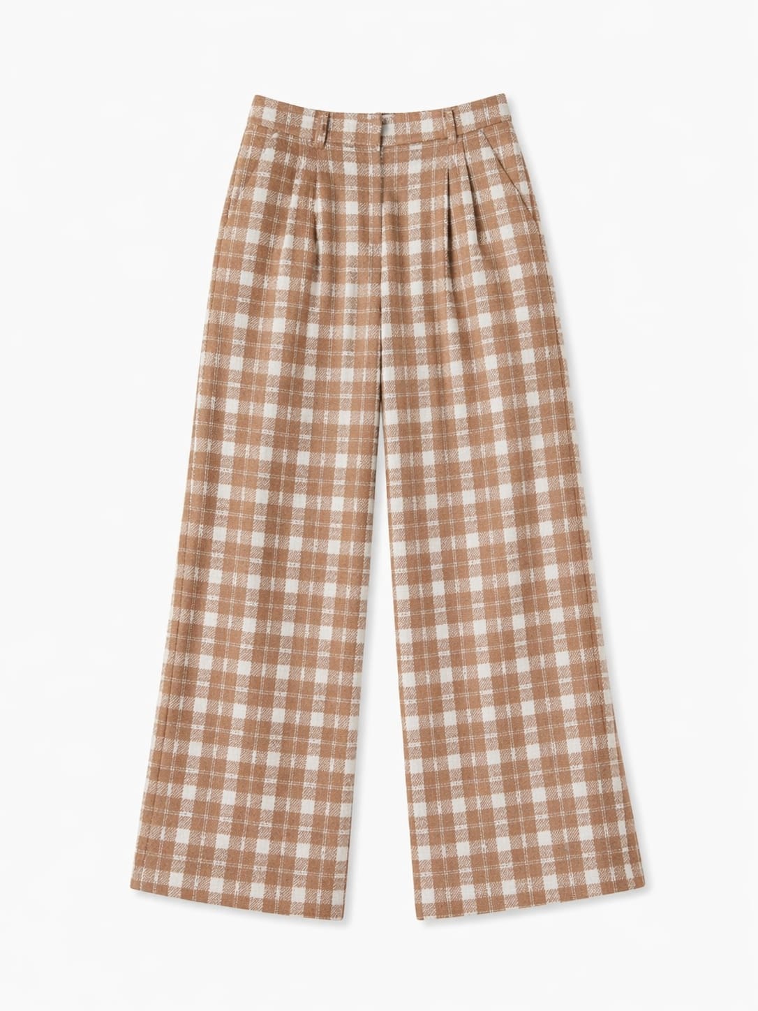 Cafe Tweed Print Pants