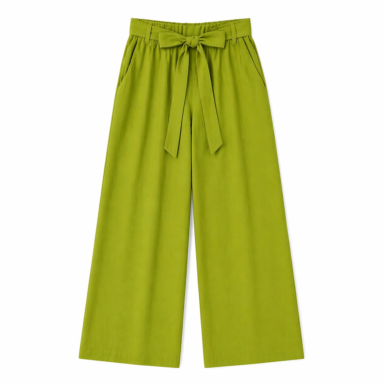 Lime Belted Pants