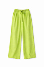 Lime Essential Linen Pants