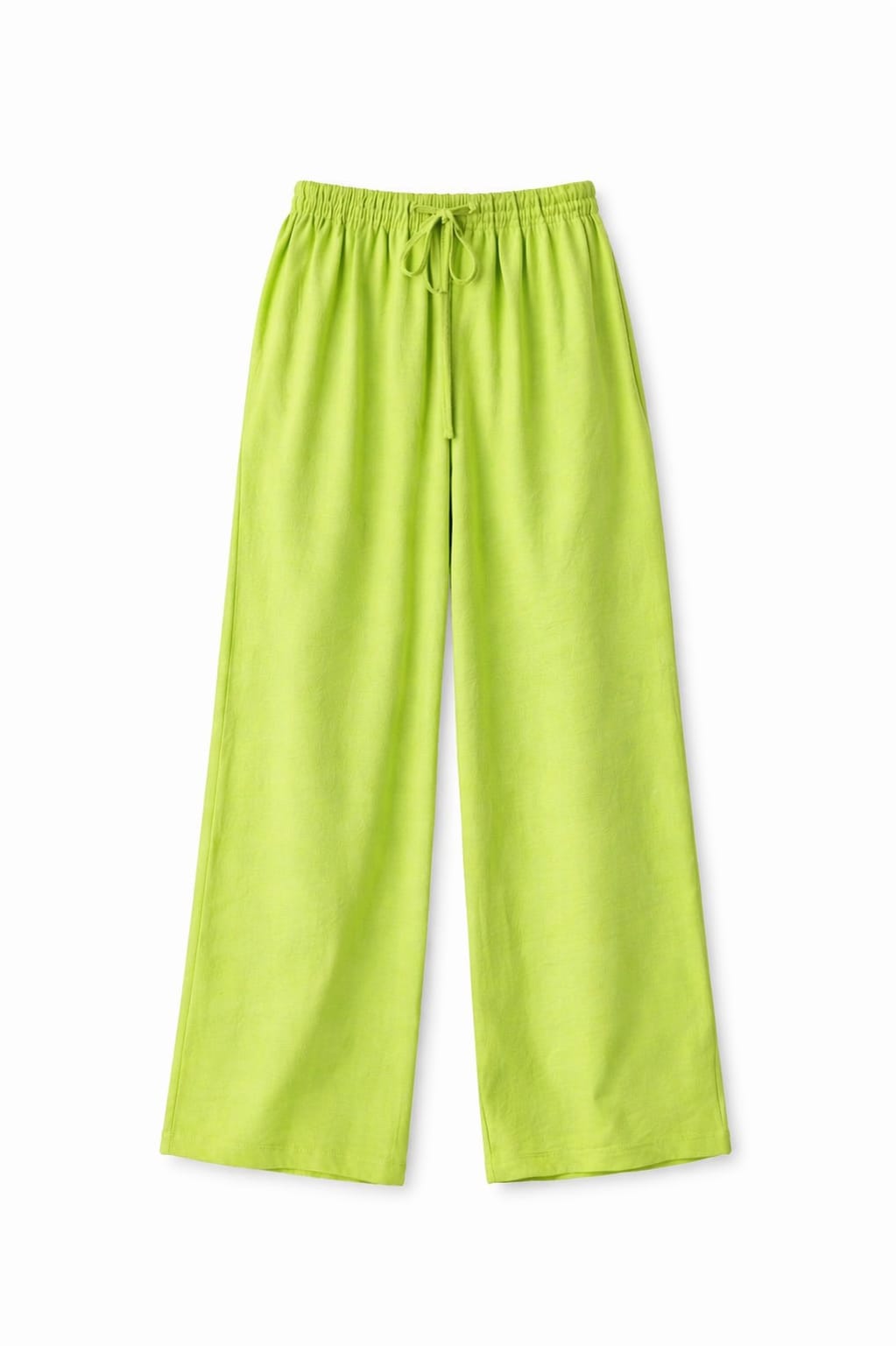 Lime Essential Linen Pants
