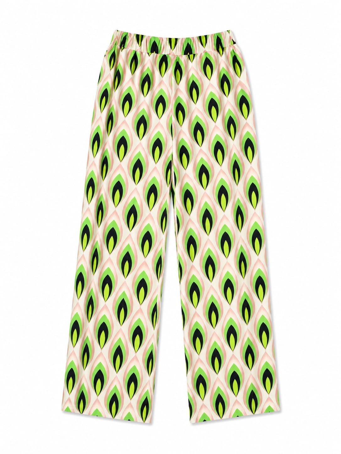 Green Retro Pants