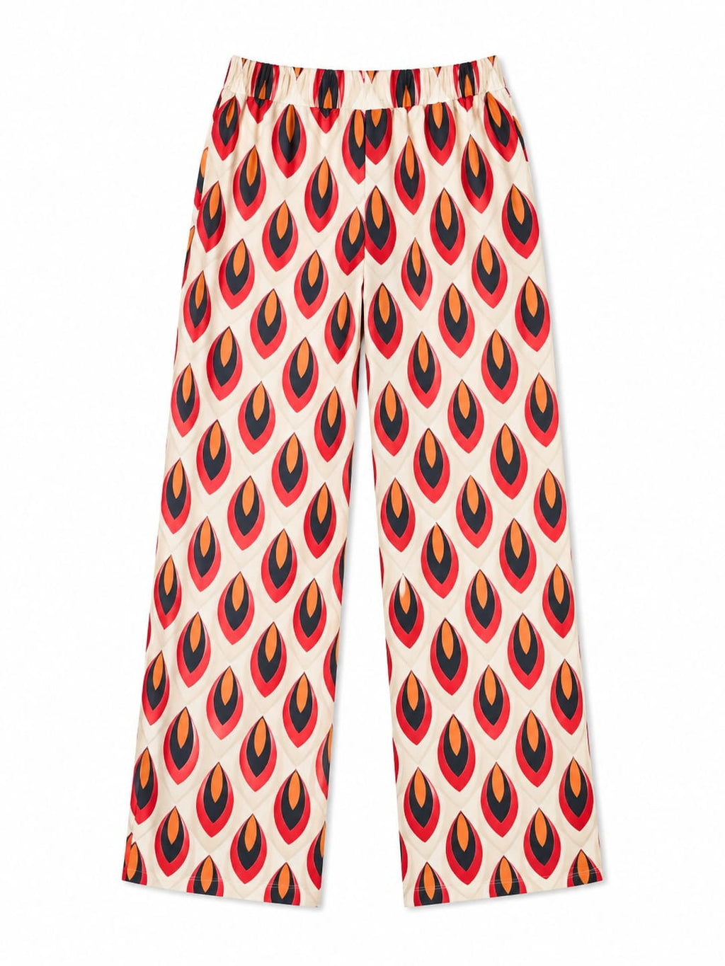 Red Retro Pants