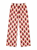 Red Retro Pants