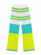Lime Loving Lines Crochet Beach Pants