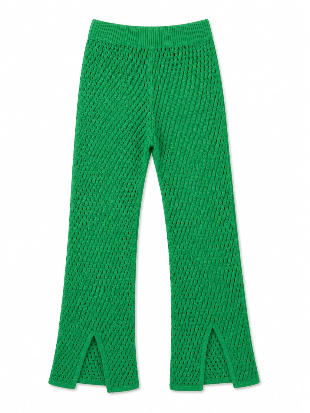 Green Crochet Loving Beach Pants