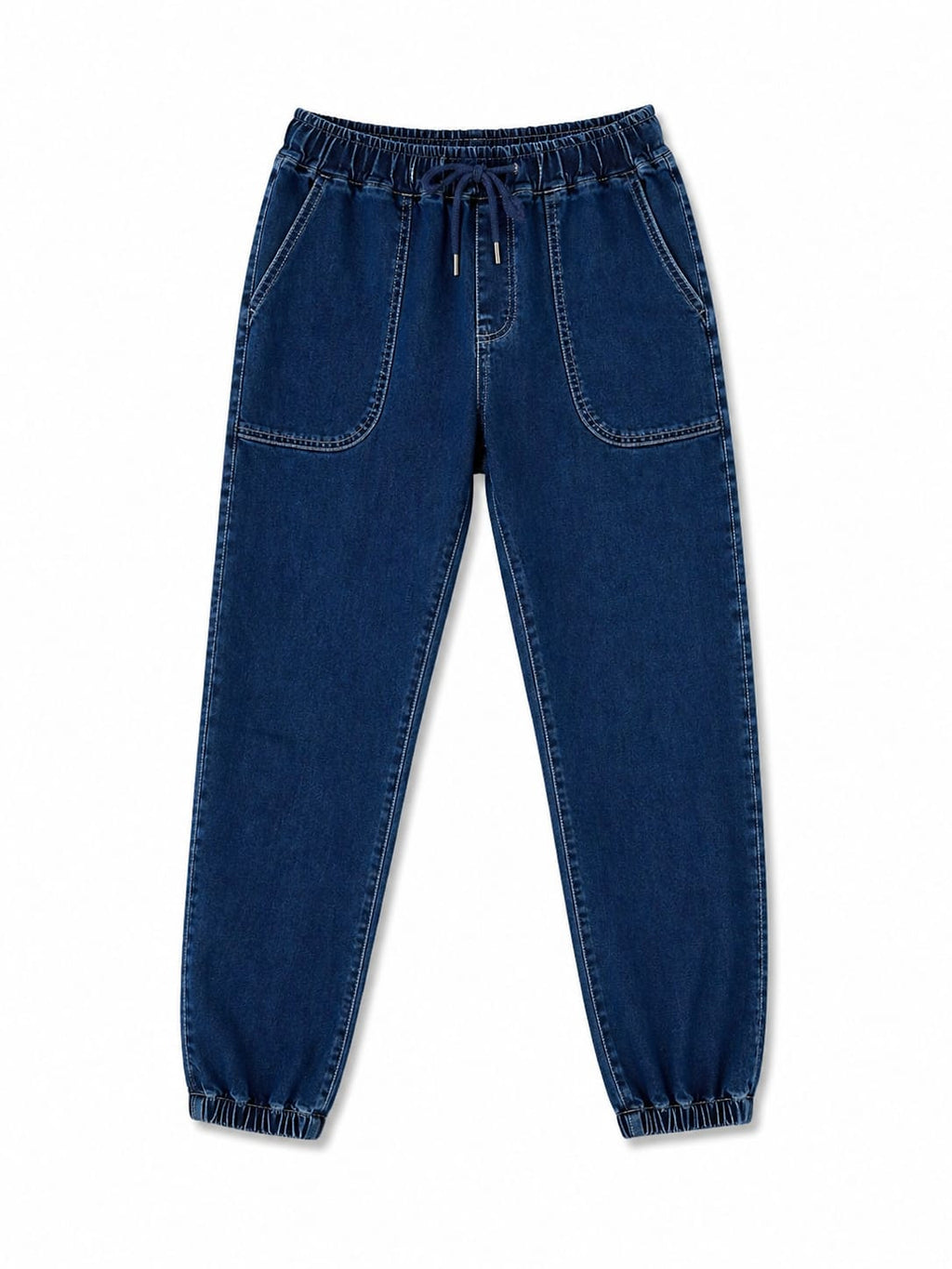 Blue Denim Flex Pants