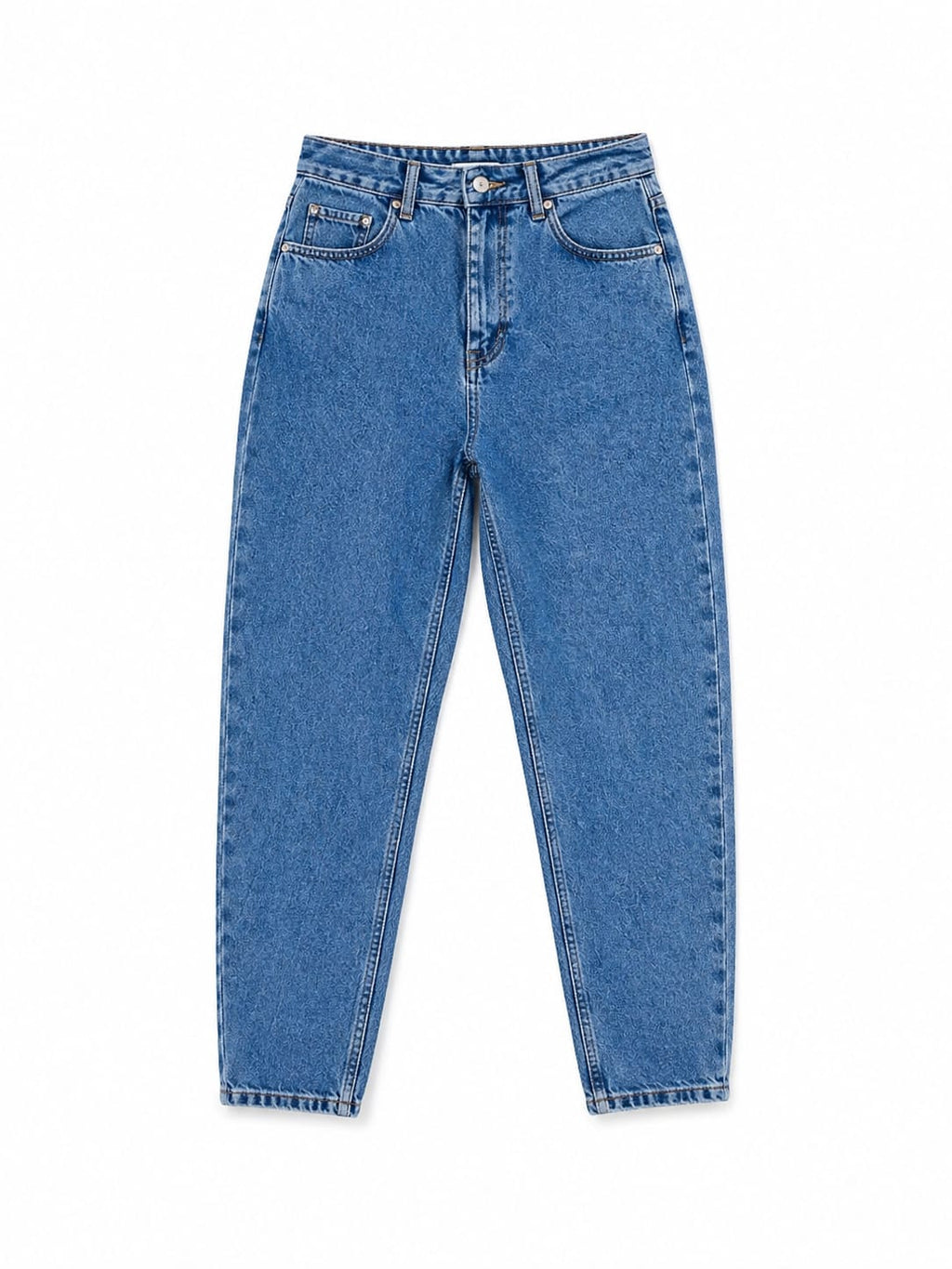 Blue Slim Mom Jeans