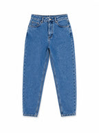 Blue Slim Mom Jeans