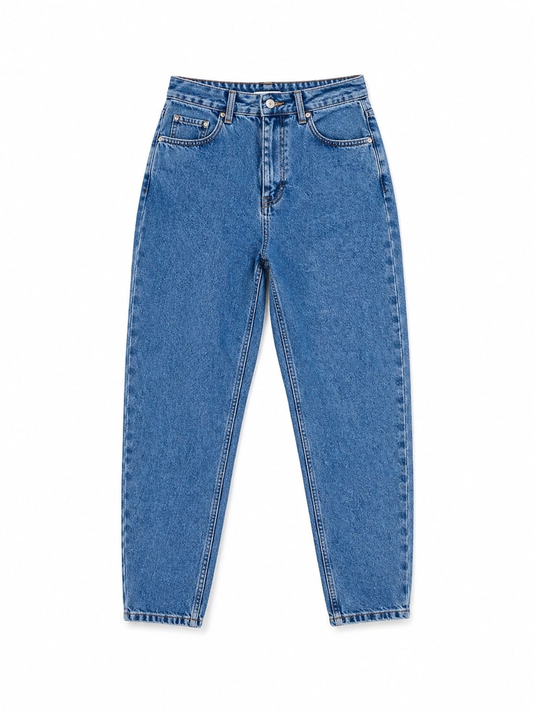 Blue Slim Mom Jeans
