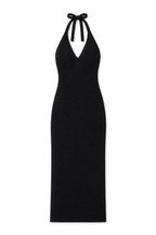 Black Midnight Backless Dress