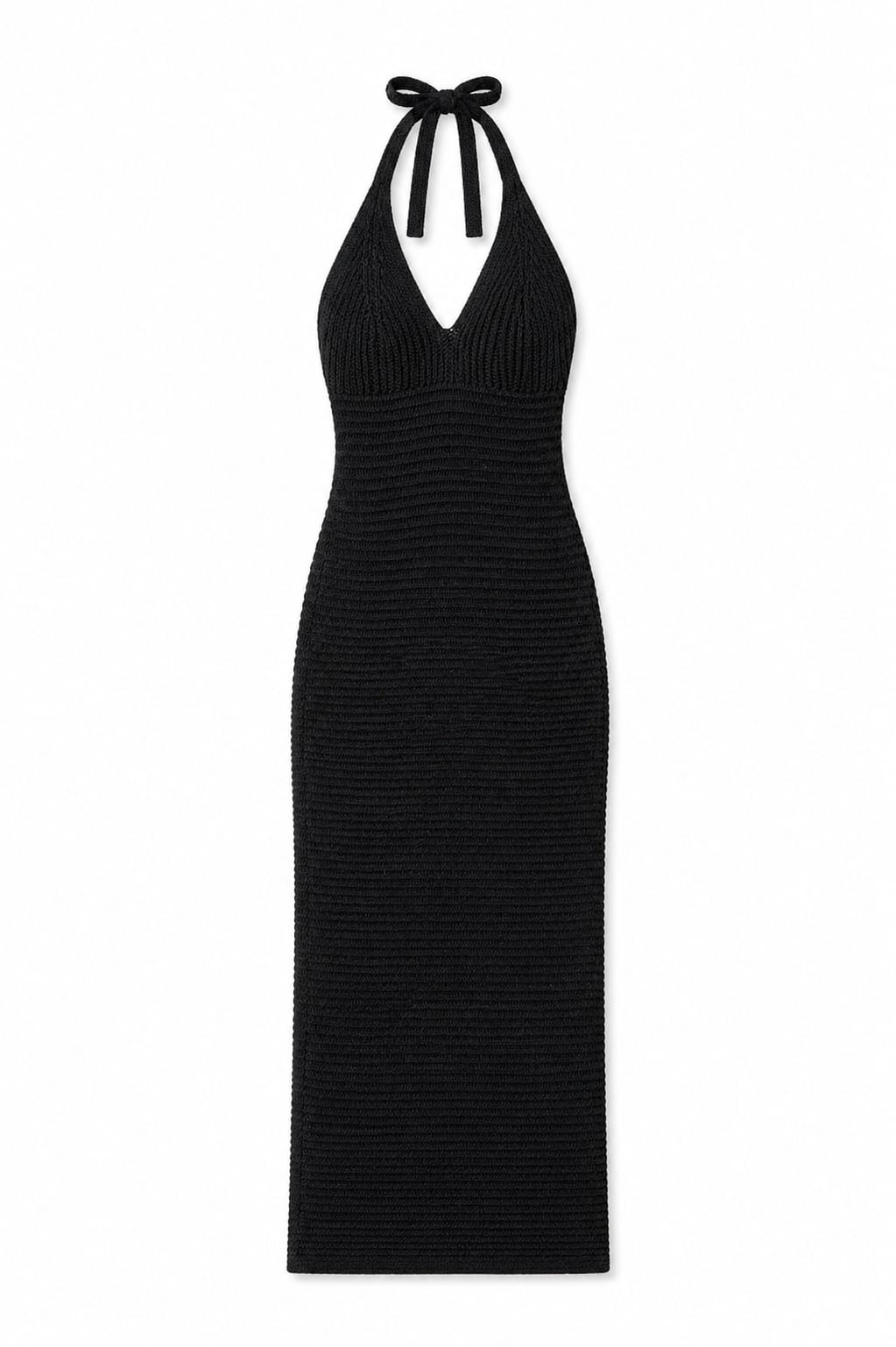 Black Midnight Backless Dress