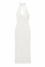 White Midnight Backless Dress