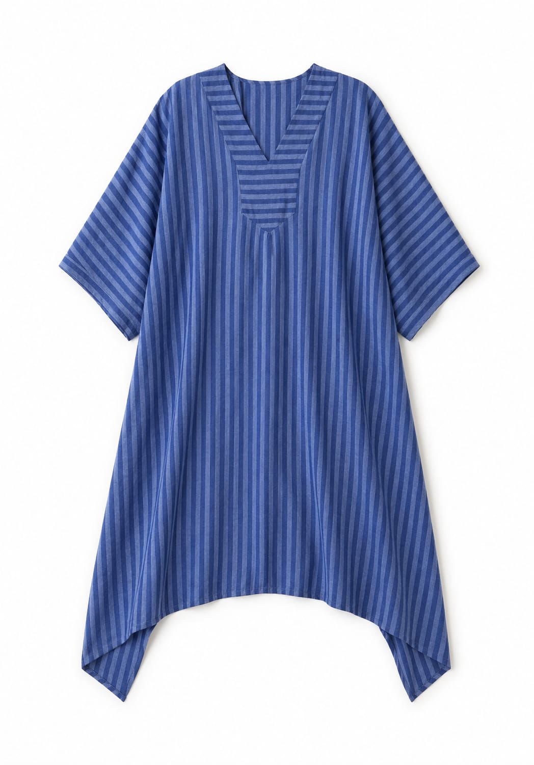 Blue Striped Easy Dress