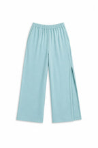 Mint Side Slit Beach Pants