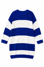 Blue Striped Dress
