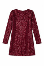 Burgundy Party At The Disco Dress