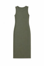Olive 99 Interknit Basic Dress